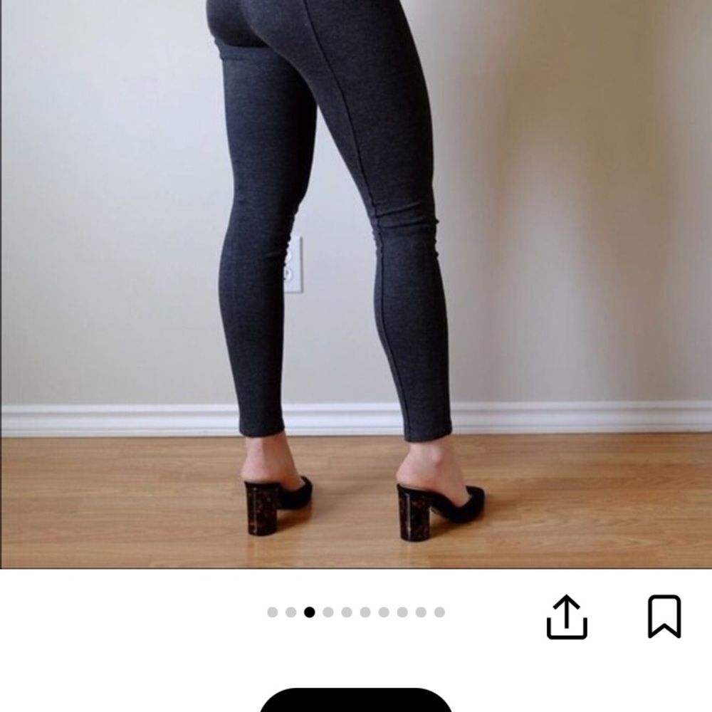 Aritzia Tailored Front Seam Dress Leggings Talula - Picture 5 of 5